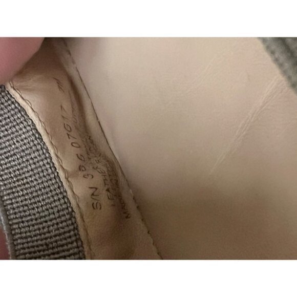 TORY BURCH CAROLINE elastic leather flats size 7 - Picture 5 of 9